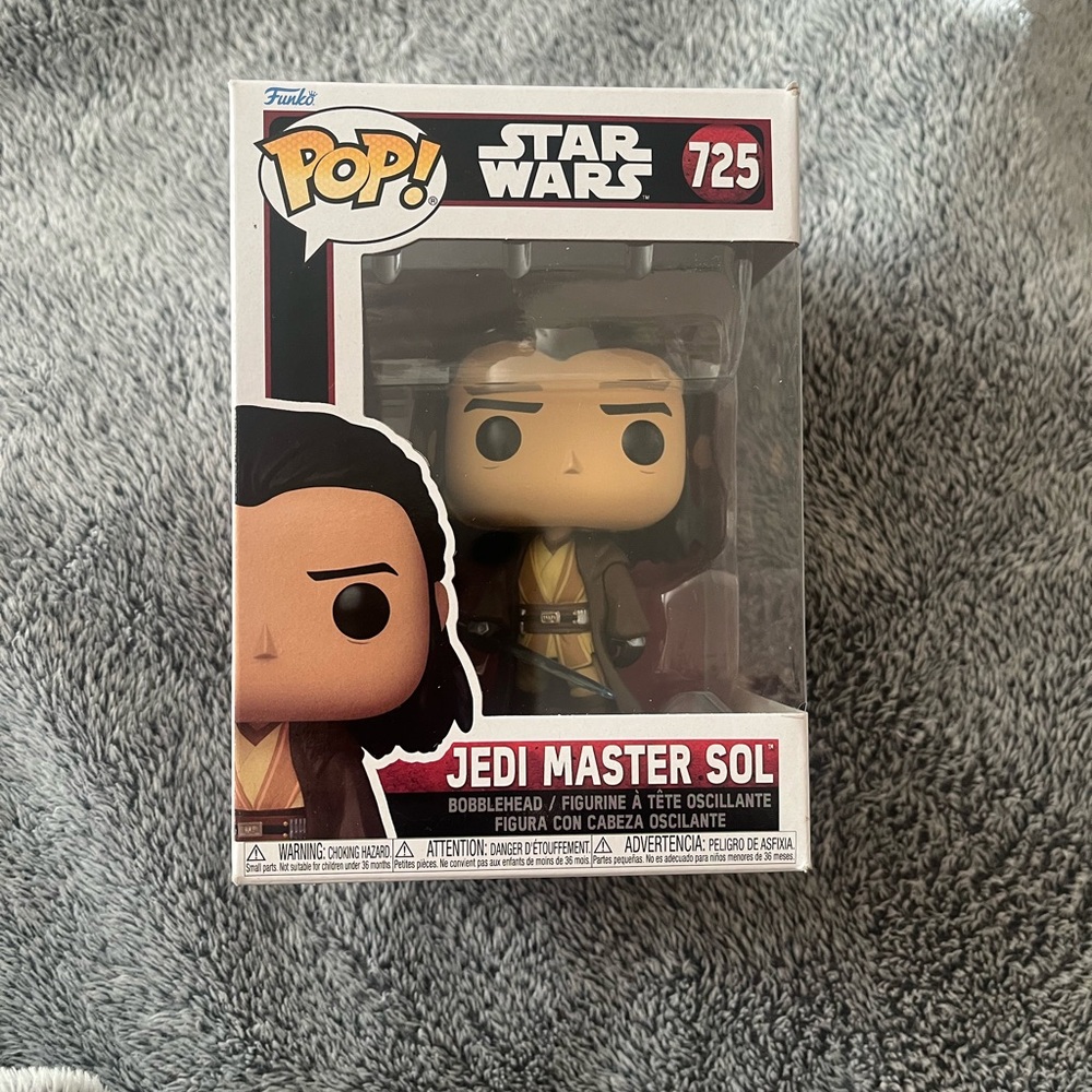 Funko Pop Star Wars Jedi Master Sol Figure